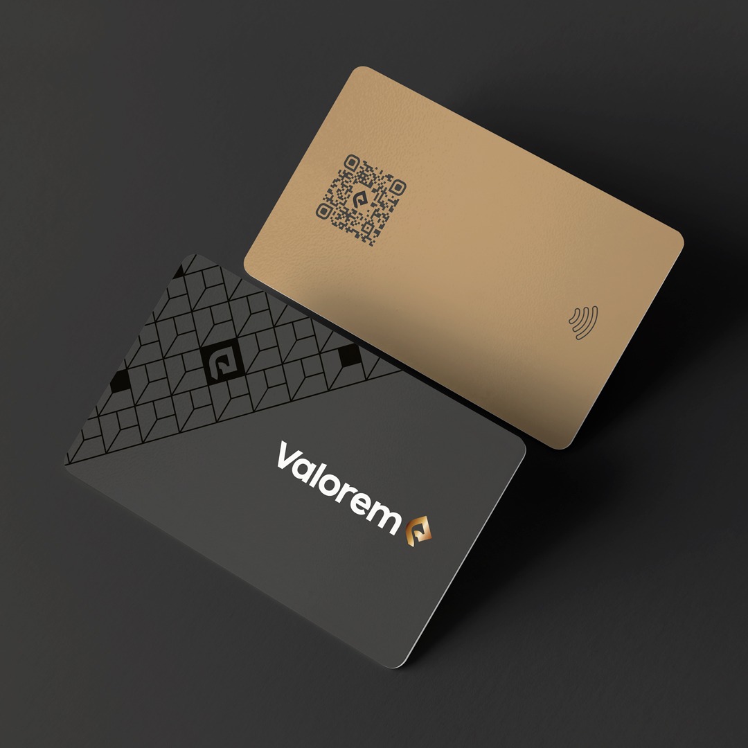 Cartão de Visitas NFC - Valorem